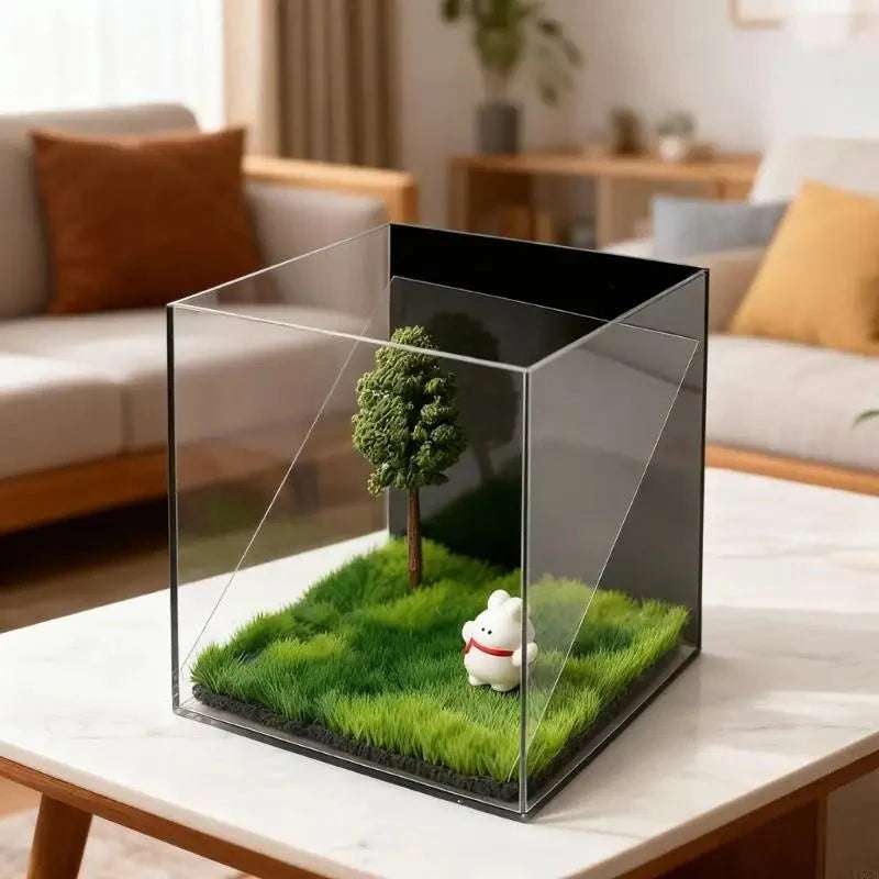 HOLOPET – Acrylic Memory Box for Pets with Holographic Look