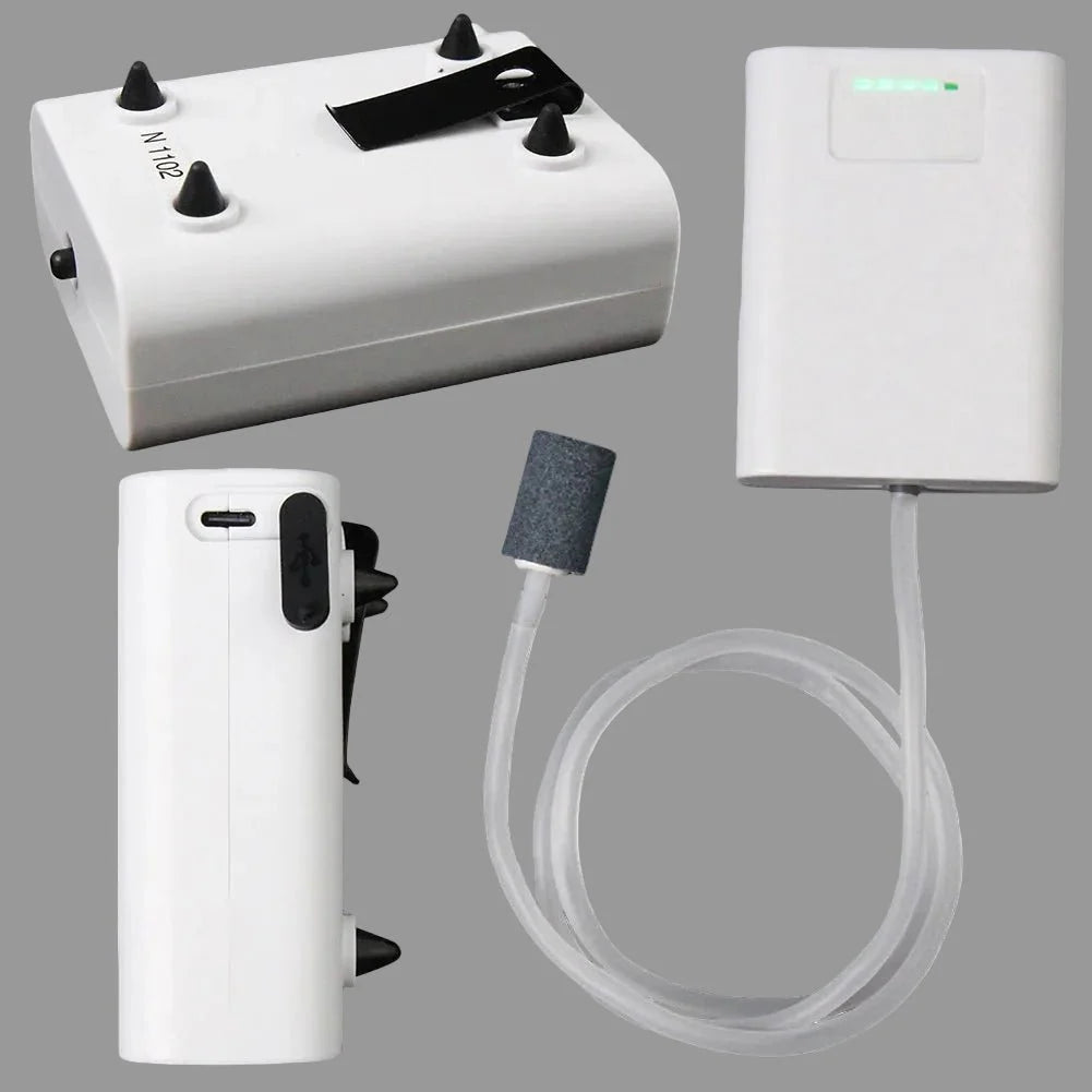 OXYBUBBLE – Portable USB Air Pump for Fish Tanks