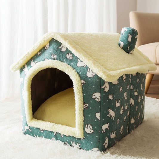 Fluffyhaven Pet House - Cosy pet house for small dogs & cats