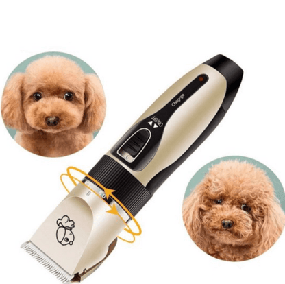 PETTS GROOMER - Professional dog trimmer with brush for all coat types