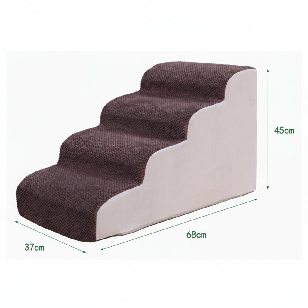 DENSESTEP – High-Density Foam Dog Stair for Safe Use Indoors