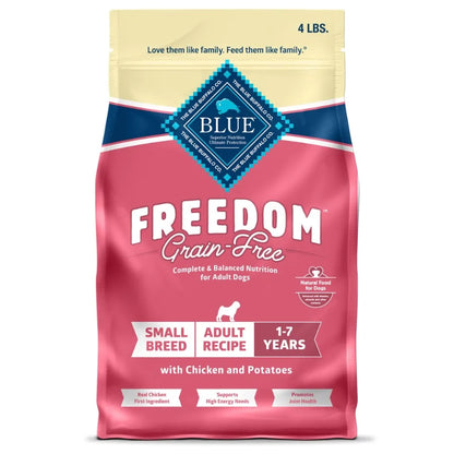 Freedom Grain-Free Small Breed Adult Dry Dog Food, Chicken and Potatoes, 4 lbs.