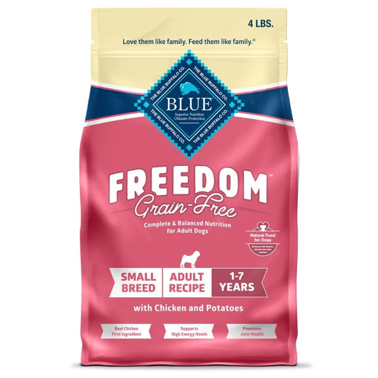Freedom Grain-Free Small Breed Adult Dry Dog Food, Chicken and Potatoes, 4 lbs.