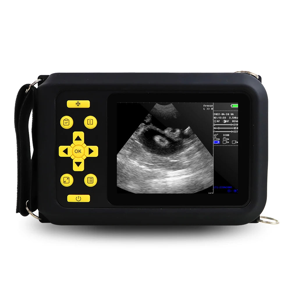 SINOHERO Portable Veterinary Ultrasound Scanner With 3.5Hz Probe Handheld Vet B-Ultra Pregnancy Machine Medical Equipment