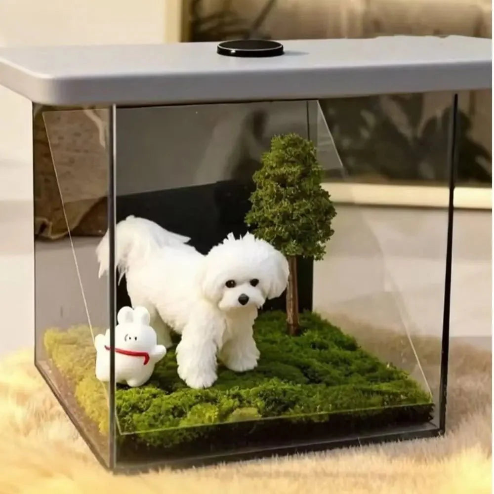 HOLOPET – Acrylic Memory Box for Pets with Holographic Look