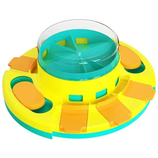 NIBBLEMAZE – Interactive Anti-Gulping Bowl for Dogs & Cats