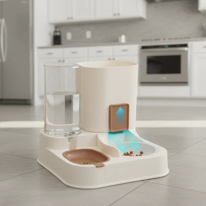 VITAFOUNT – Automatic Food & Water Dispenser for Pets