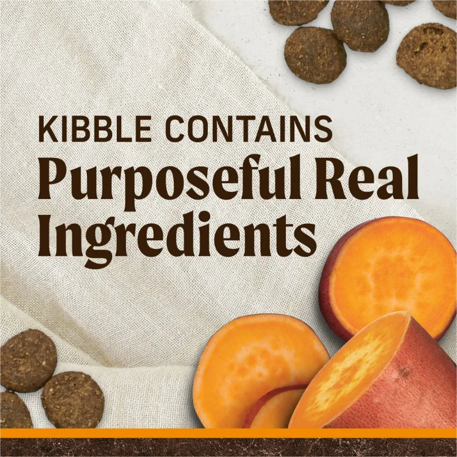 Premium Grain-Free Dry Dog Food Adult Dogs Real Chicken & Sweet Potato Natural High Protein Recipe 10 lb Bag