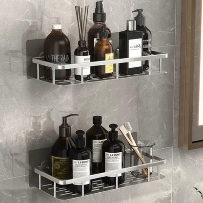 NORDICSHELF - Adhesive Shelf for the Bathroom – Drill-Free & Stylish for Every Bathroom