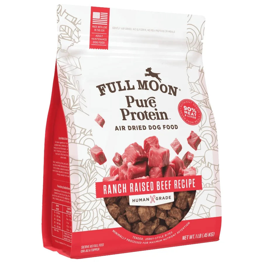Air-Dried Beef Dog Food – Premium Natural Feed 16 oz
