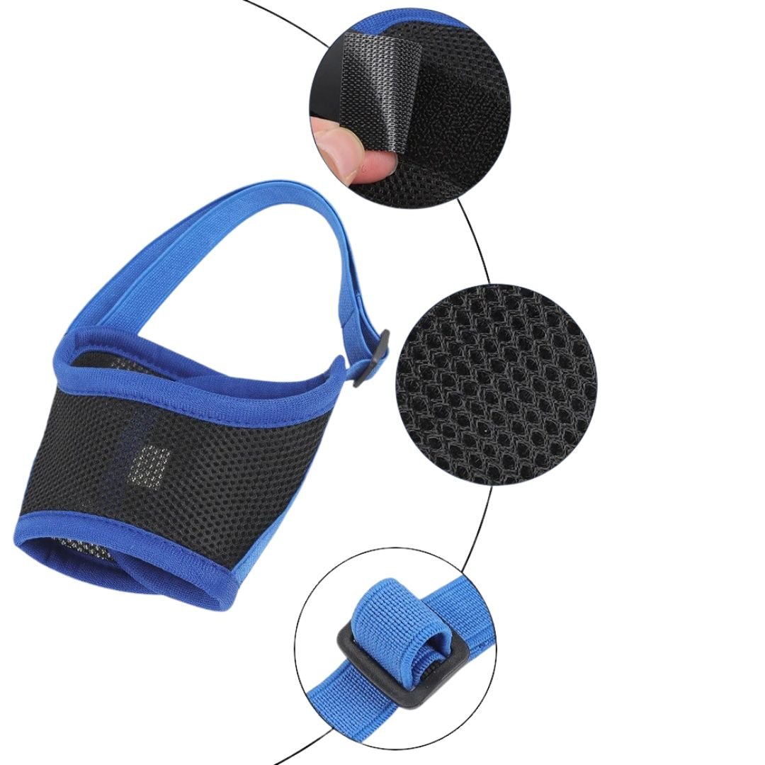 MUZZORA – Adjustable Dog Muzzle Soft & Breathable