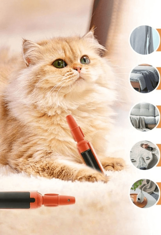 FLUSENROLLER PRO - Reusable pet hair remover for sofa, clothes & carpet
