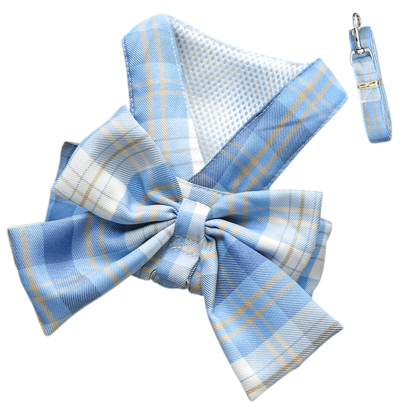 GRACEBOW – Adjustable Dog Harness with Elegant Bow for Stylish Walks