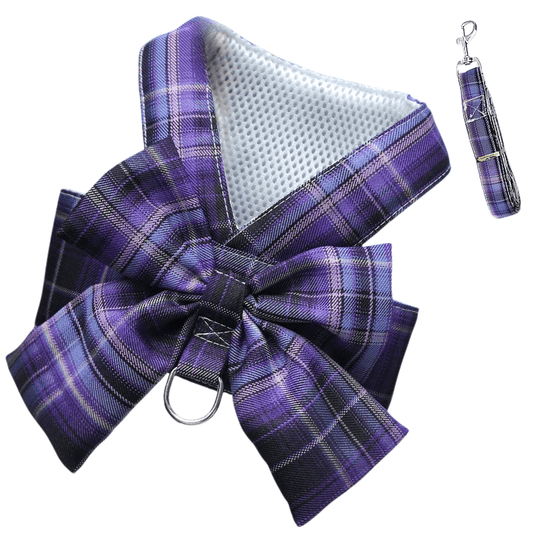 GRACEBOW – Adjustable Dog Harness with Elegant Bow for Stylish Walks