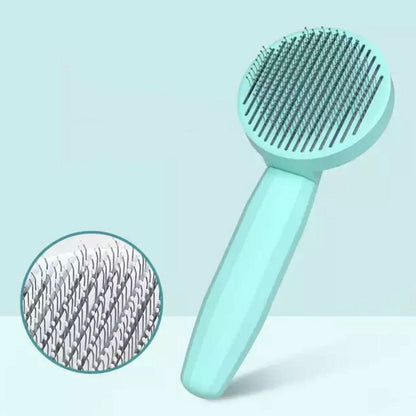 SELFCLEAN BRUSH - Self-cleaning cat brush for less hair loss