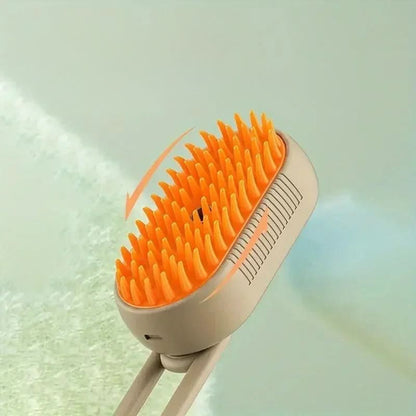 STEAMPURR – Steam comb for silky fur in dogs & cats