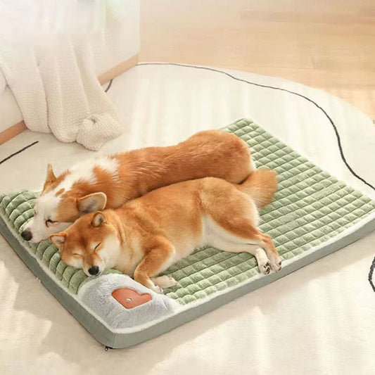 LUXEPLUSH - Soft dog bed for small & medium-sized dogs