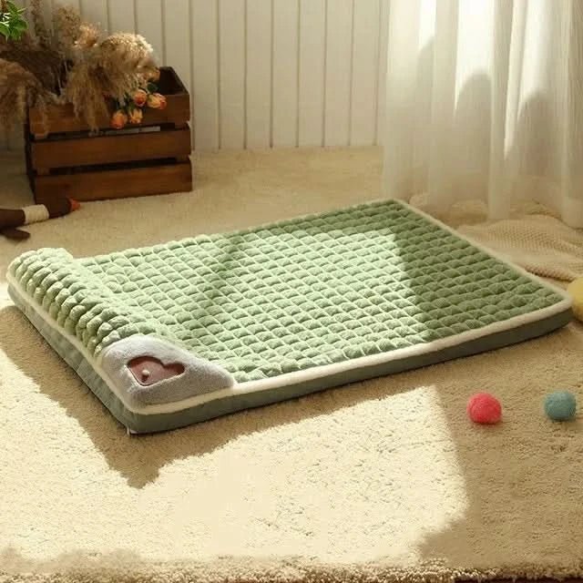 LUXEPLUSH - Soft dog bed for small & medium-sized dogs