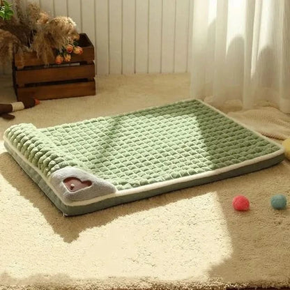 LUXEPLUSH - Soft dog bed for small & medium-sized dogs