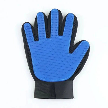 PETCAREGLOVE - grooming glove for gentle fur removal from cats & dogs