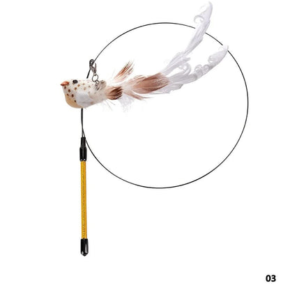 WINGWHIRL – Interactive Cat Toy with Fluttering Wings