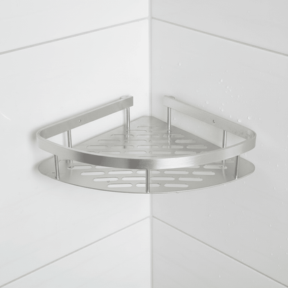 NORDICSHELF - Adhesive Shelf for the Bathroom – Drill-Free & Stylish for Every Bathroom