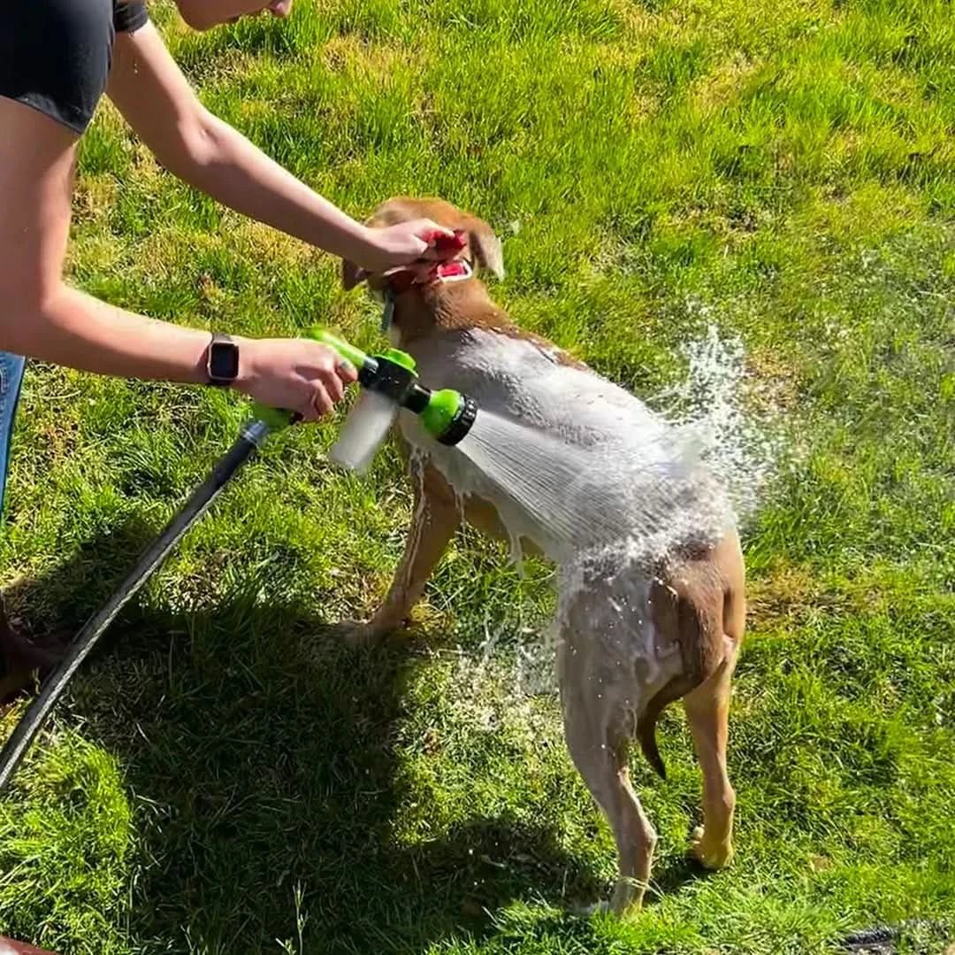 FURSTREAM 360 – Pet Bath Spray with All-Around Spray Function