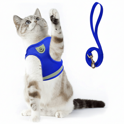 WANDERPAW – Escape-proof cat harness with reflective details