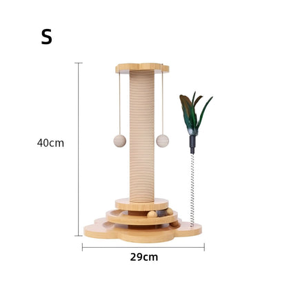 WOODWHISKER – Natural Cat Toy Made of Wood for Instinctive Play