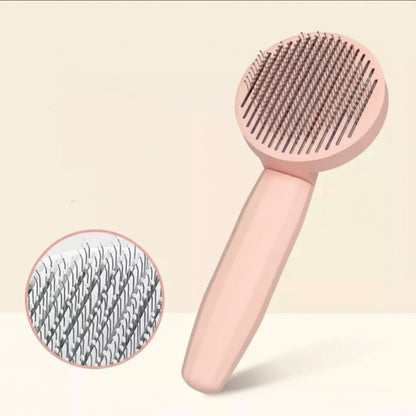 SELFCLEAN BRUSH - Self-cleaning cat brush for less hair loss