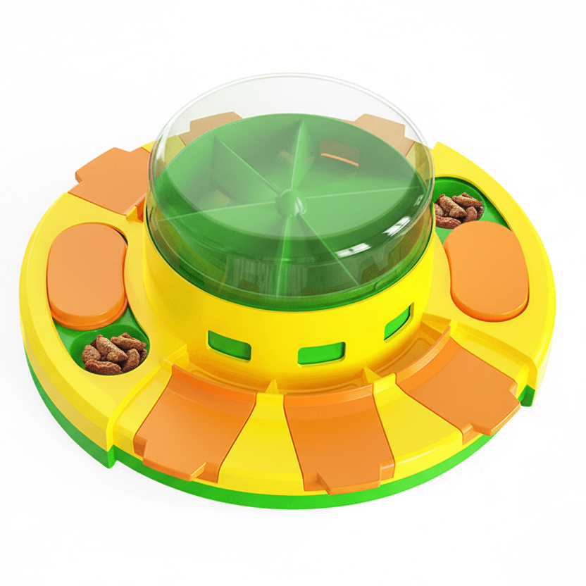 NIBBLEMAZE – Interactive Anti-Gulping Bowl for Dogs & Cats
